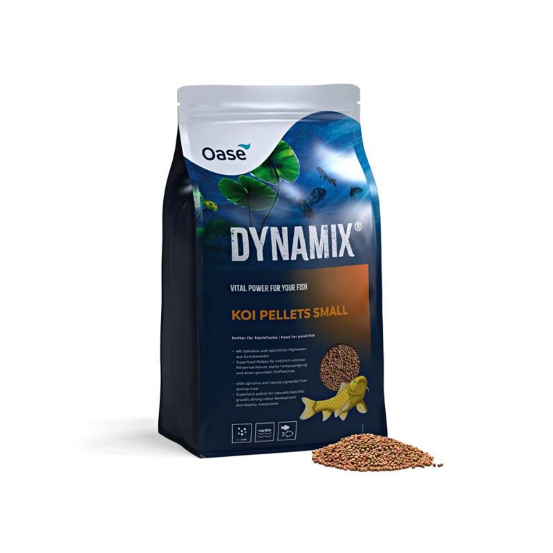 Hrana crapi Koi Oase Dynamix Koi Pellet small 20 litri - imagine 3